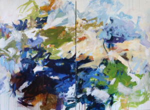 Karen Silve, "Tuesday’s Drive," acrylic on canvas