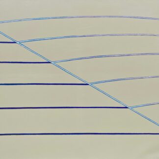 John Havens Thornton, "Wave Inception," oil on linen