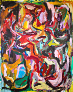 Ethan Newman, "Bloom, Again," acrylic on canvas