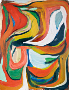 Ethan Newman, "I'll Take You Along," oil on canvas