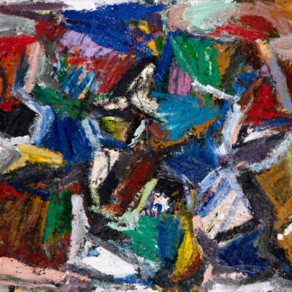 Ethan Newman, "Shaky Ground," oil on canvas