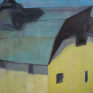 Geoffrey Moss, "Barn Series: Morning," oil on canvas