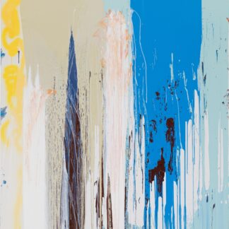 Michael Filan, "Dashing Energy," enamel on canvas