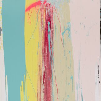 Michael Filan, "Explosions of Time," enamel on canvas