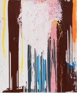 Michael Filan, "Luminosity," enamel on canvas