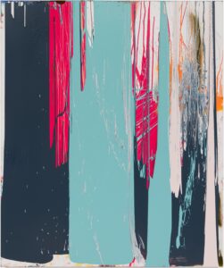 Michael Filan, "Revenge of the Luminaries," enamel on canvas