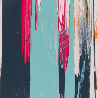 Michael Filan, "Revenge of the Luminaries," enamel on canvas