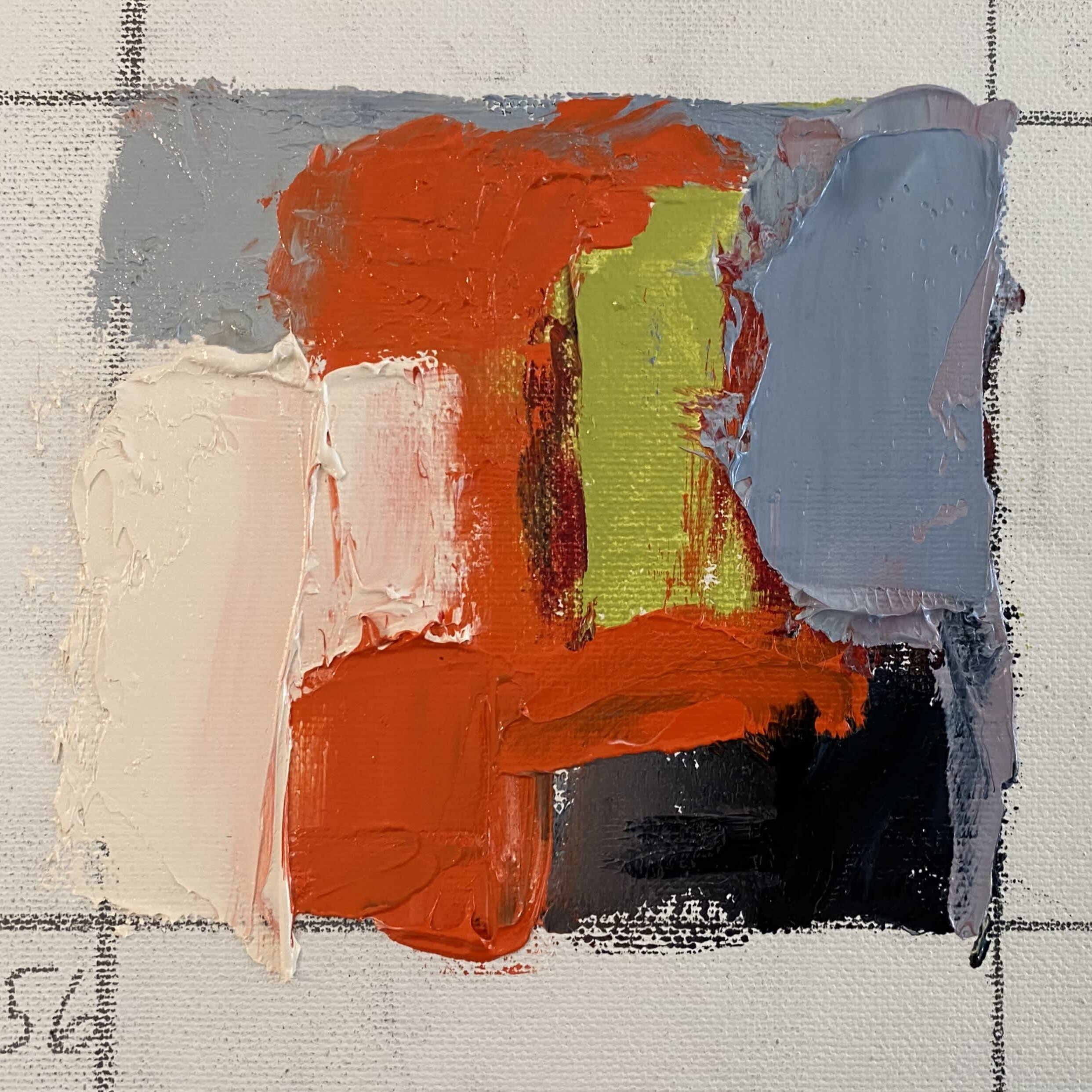 Pandemic Portraits No. 56, Barbara Leiner, painting, oil on canvas