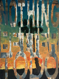 Joe Wardwell, "Nothing Better to Do 2," oil on paper