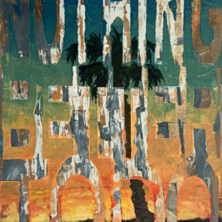 Joe Wardwell, "Nothing Better to Do 2," oil on paper
