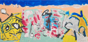 Claude Lawrence, "Summertime," acrylic on canvas board