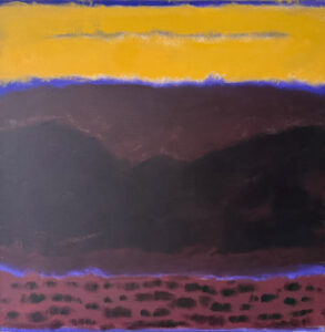 Ilene Anenberg, "Open Vista 09," oil on canvas