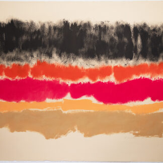 Ilene Anenberg, "Paper 02," oil on paper