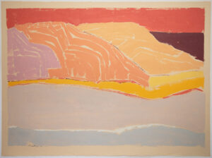 Ilene Anenberg, "Paper 03," oil on paper