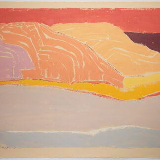 Ilene Anenberg, "Paper 03," oil on paper