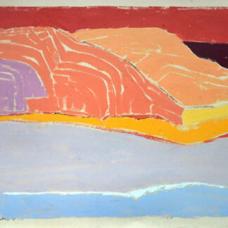 Ilene Anenberg, "Paper 03," oil on paper