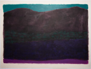 Ilene Anenberg, "Paper 05," oil on paper