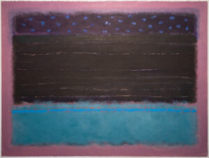 Ilene Anenberg, "Paper 06," oil on paper