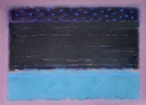 Ilene Anenberg, "Paper 06," oil on paper