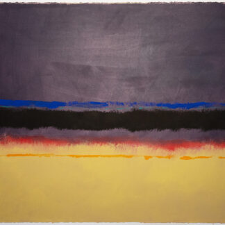Ilene Anenberg, "Paper 07," oil on paper