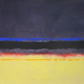Ilene Anenberg, "Paper 07," oil on paper