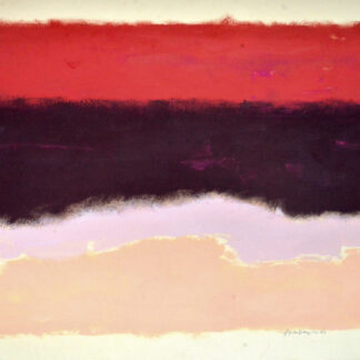 Ilene Anenberg, "Paper 08," oil on paper