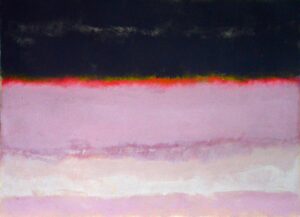 Ilene Anenberg, "Paper 09," oil on paper