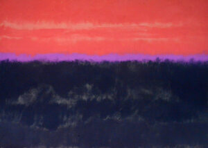 Ilene Anenberg, "Paper 10," oil on paper