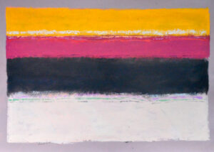 Ilene Anenberg, "Paper 11," oil on paper