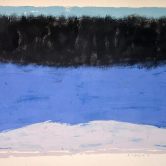 Ilene Anenberg, "Paper 13," oil on paper