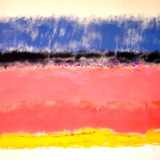Ilene Anenberg, "Paper 18," oil on paper
