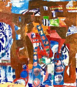 Galen Cheney, "Believe the Sky," oil on canvas