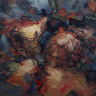 Dana Saulnier, "Untitled 020424," oil on canvas on panel
