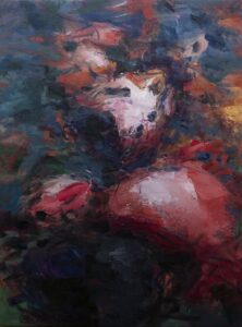 Dana Saulnier, "Untitled 10524," oil on canvas on panel