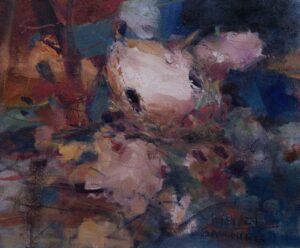 Dana Saulnier, "Untitled 122124," oil on canvas on panel