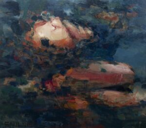 Dana Saulnier, "Untitled 322," oil on canvas on panel