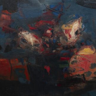 Dana Saulnier, "Untitled 72022," oil on canvas on panel