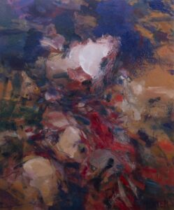 Dana Saulnier, "Untitled 8824," oil on canvas on panel