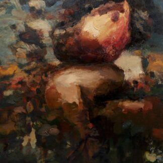 Dana Saulnier, "Watcher," oil on linen