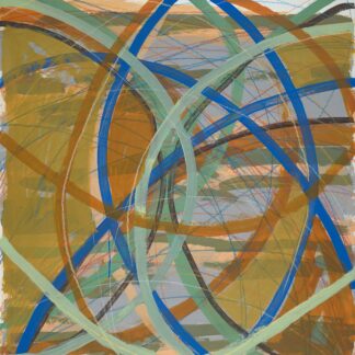 Zemma Mastin White, "Charismatic," craypas, acrylic and flashe paint on paper