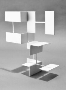 Gunnar Theel, "S279F," welded steel painted