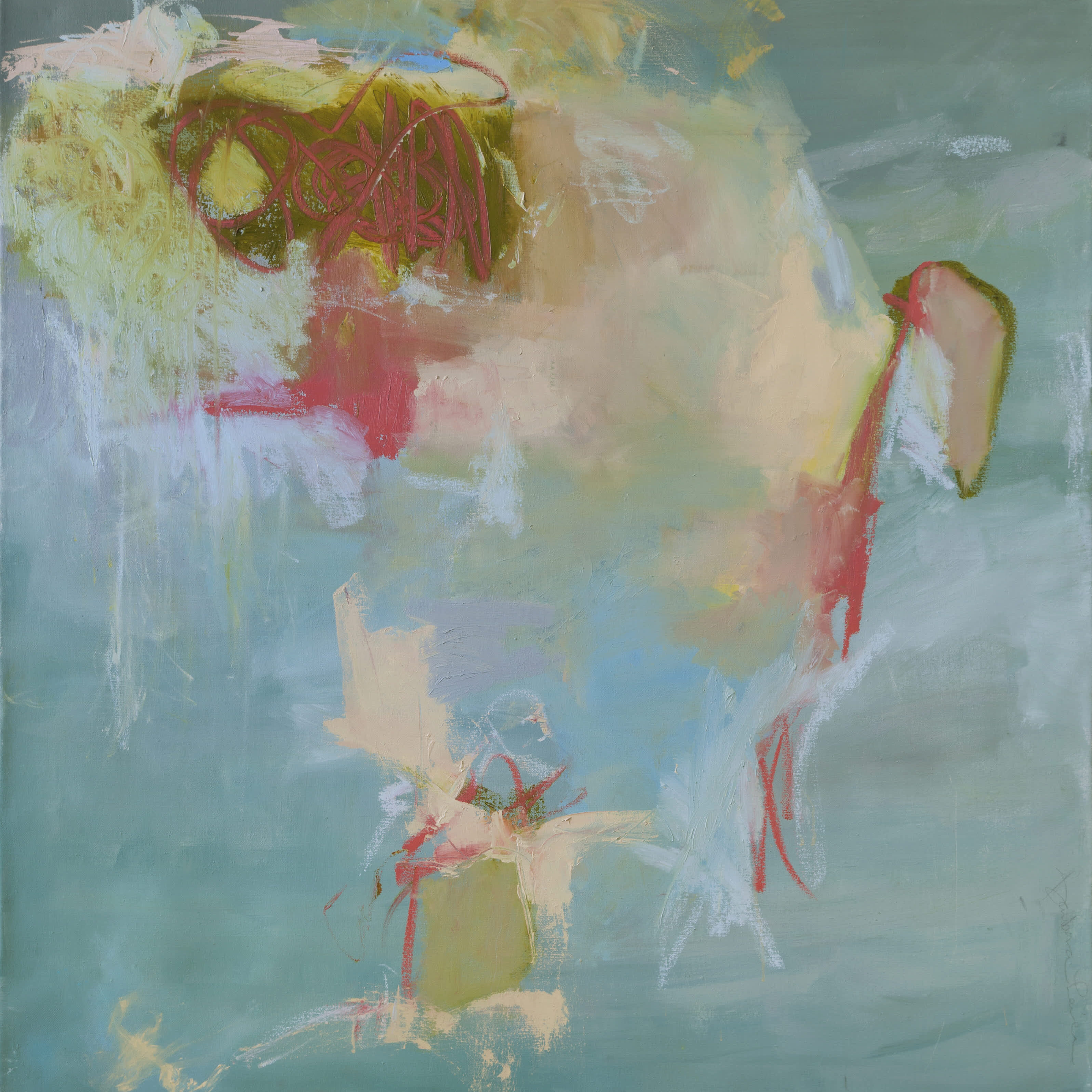 Barbara Leiner, "Flaneur," oil on linen