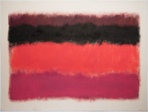 Ilene Anenberg, "Paper 01," oil on paper