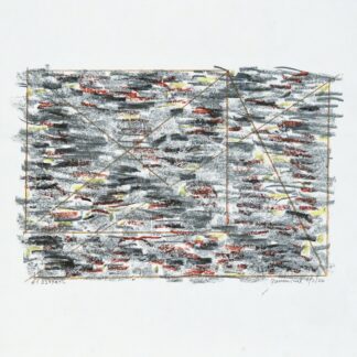 Gunnar Theel, "D244A," pastel on paper