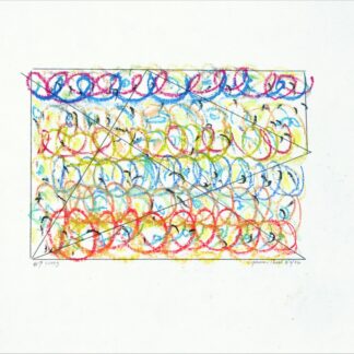Gunnar Theel, "D244G," pastel on paper