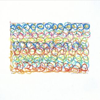 Gunnar Theel, "D244H," pastel on paper