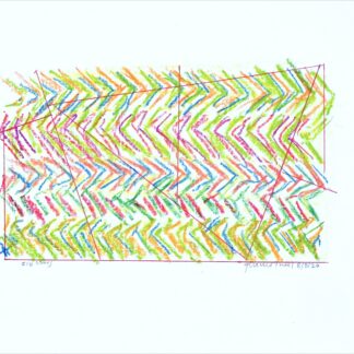 Gunnar Theel, "D244J," pastel on paper