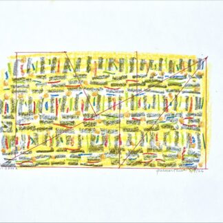 Gunnar Theel, "D244K," pastel on paper