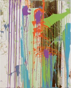 Michael Filan, "Lexie," house paint on canvas