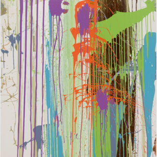 Michael Filan, "Lexie," house paint on canvas